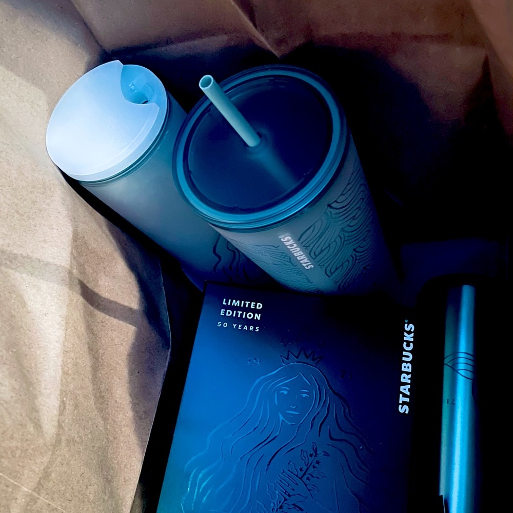 Starbucks 50 Th Anniv Limi Edition Cups